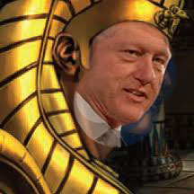 Pharoah Bill Clinton
