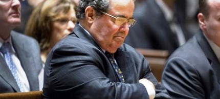 Supreme Court Justice Antonin Scalia at Wesleyan University in Connecticut, 03/08/12. (photo: AP)