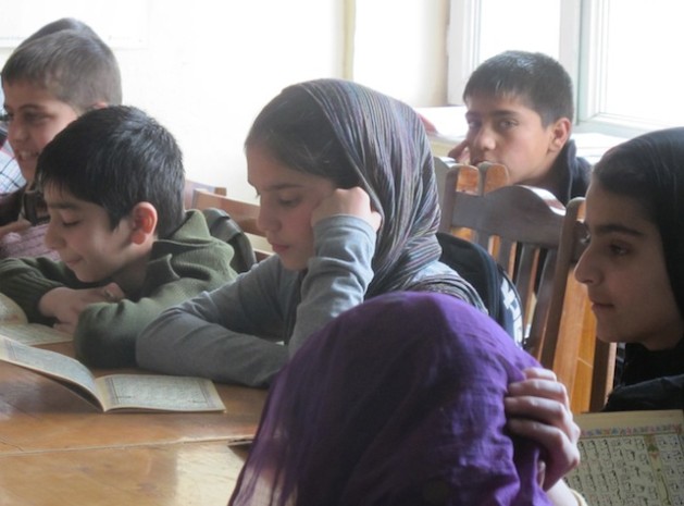 Students at the Afghanistan National Institute of Music. Credit: Shelly Kittleson/IPS