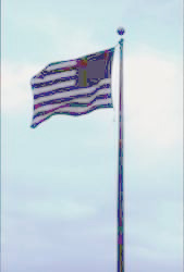 American flag  photo/Elizabeth Delaney