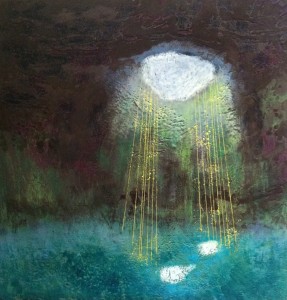 Encaustic painting by Eilish Hynes