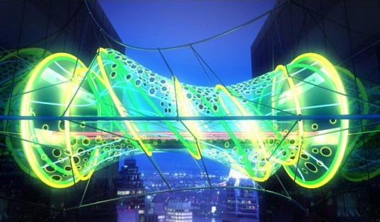 Incredible Solar-Powered Shape-Shifting Bridge Also Purifies the Air 2