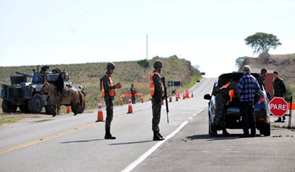 Massive Military Operation in South America