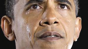 Obama cries real tears. Obama is emotional at his final campaign event in Iowa