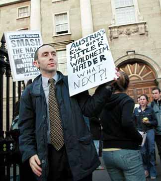 Anti-Haider protest