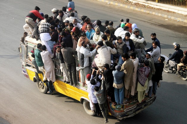 Population pressure in Pakistan. Credit: M. Fahim Siddiqi/IPS