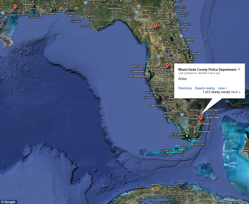 Florida: Mostly police and Sheriff departments are registered to use drones in the state