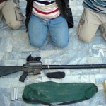 In a dress rehearsal for America, these three Iraqi men have their Second Amendment rights violated