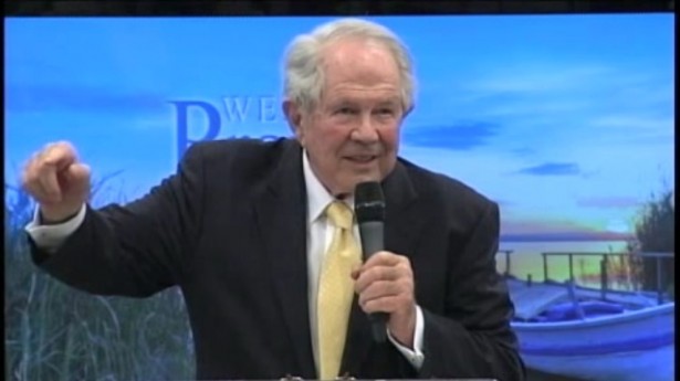 Pat Robertson speaks during CBN's "Week of Prayer"