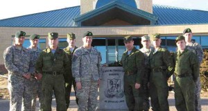 Russian and American troops in Fort Carson, Colorado.