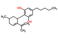 2-(6-Isopropenyl-3-methyl-4-cyclohexen-1-yl)-5-pentyl-1,3-benzenediol.png