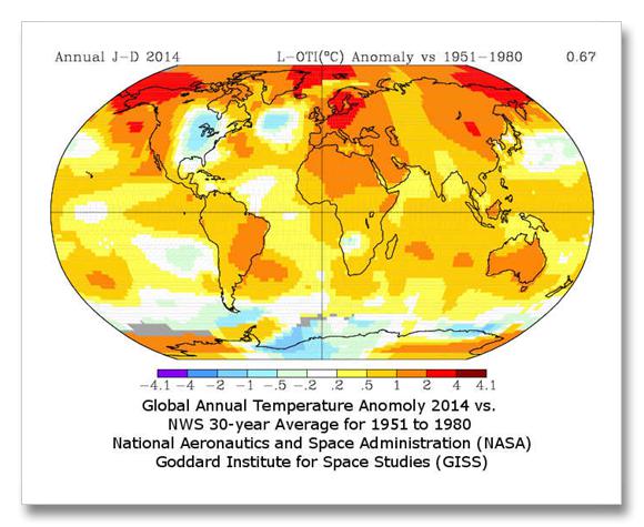 Global Temperature Map