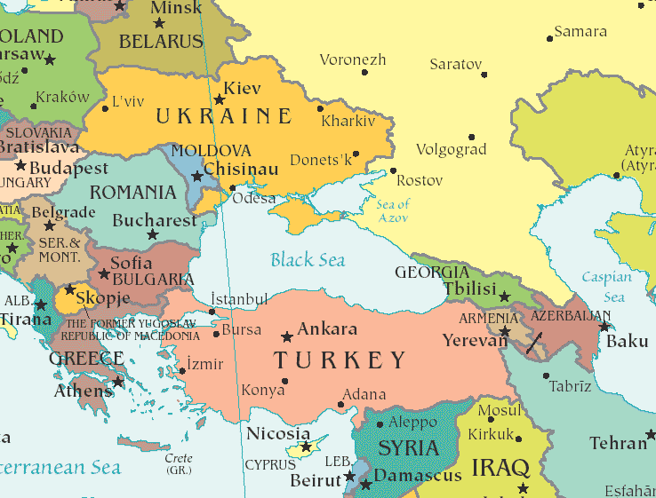 ukraine map
