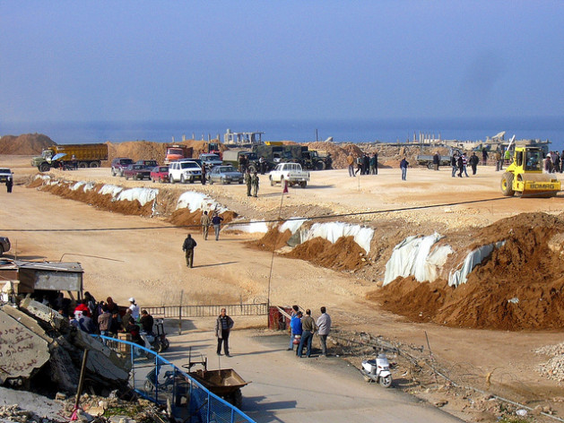 Reconstruction at the Palestinian refugee camp of Nahr al-Bared in Lebanon. Credit: Ray Smith/IPS